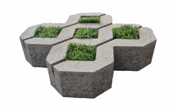QAZON daşı 400x400x90 mm